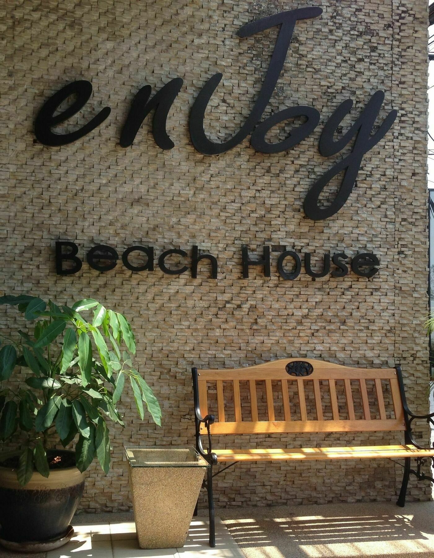Enjoy'S Beach House & Cafe' Ban Karon Exteriér fotografie